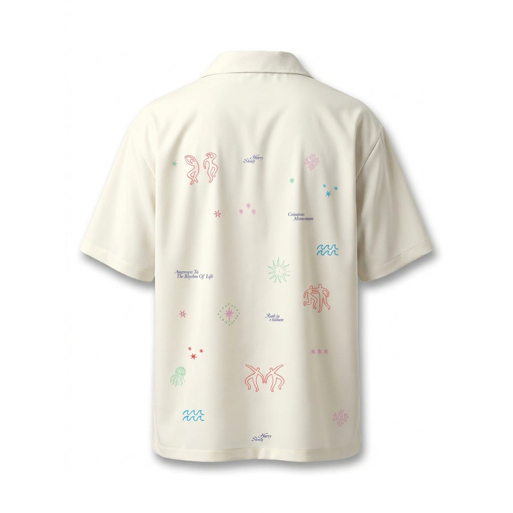Hurry Slowly White Shirt