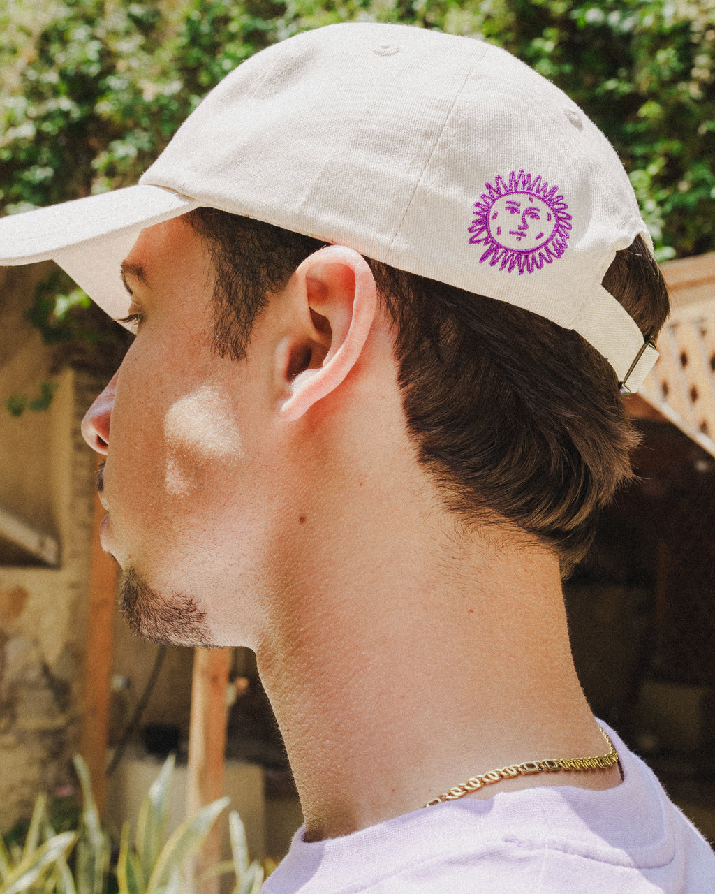 Off-white cap - You are the sun, and there is no one else but you