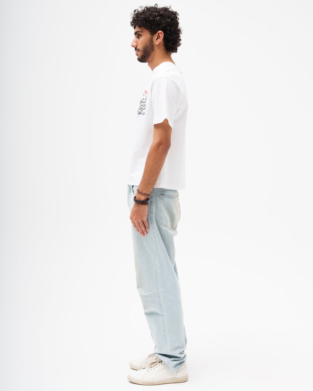 White T-Shirt - You are waves of humanity, of stone, of universes
