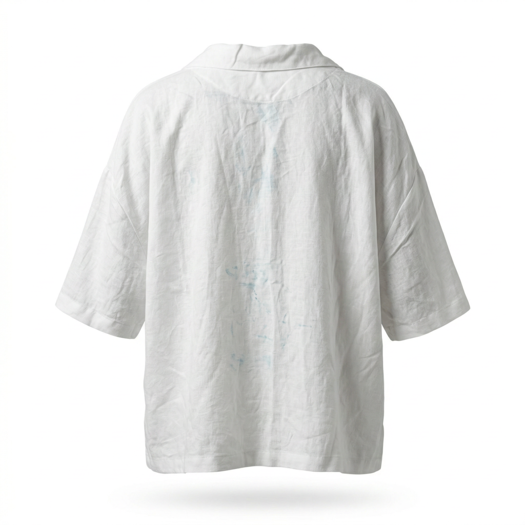 White Striped Tee