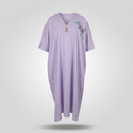 Purple dress - Like a star in the night, before which flocks of clouds drift by