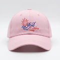 Hurry Slowly Pink cap