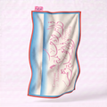 Hurry Slowly Pink and Blue Towel